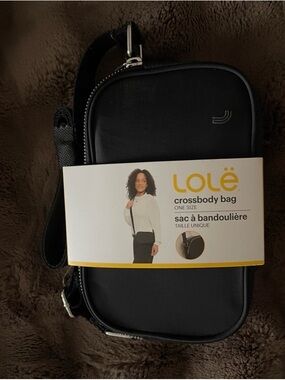 Lole Black Compact Crossbody Bag (NWT)